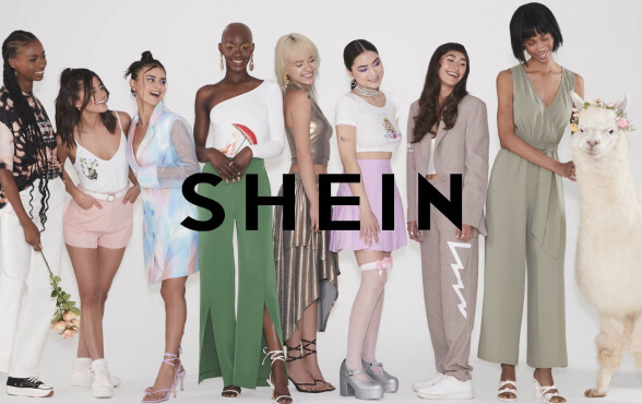Shein – thương hiệu thời trang nhanh nổi tiếng thời gian gần đây.